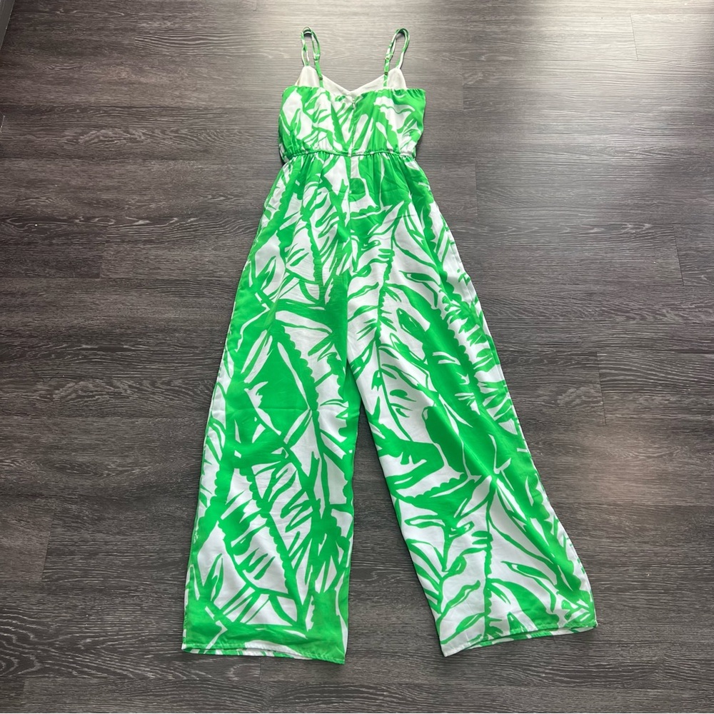 Lilly Pulitzer Botanical “Boom Boom” Jumpsuit - Picture 6 of 9
